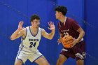 MBBall vs Sprinfgfield  Wheaton College Men’s Basketball vs Springfield College. - Photo By: KEITH NORDSTROM